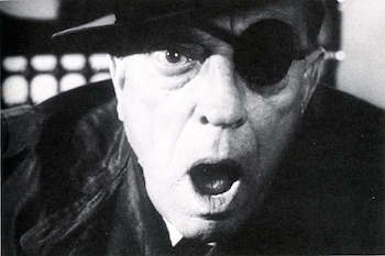Buster Keaton in Samuel Beckett's FILM (1965), directed by Alan Schneider.