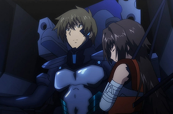 muv luv characters female kiss