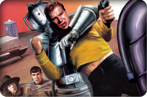 Comic Review Star Trek The Next Generation Doctor Who - 