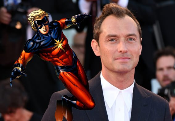Jude Law Mar-Vell Captain Marvel