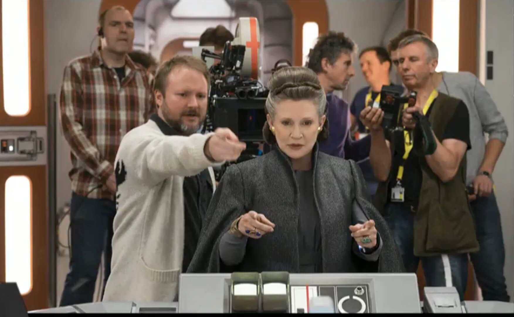 Rian Johnson Star Wars Episode IX The Last Jedi Carrie Fisher