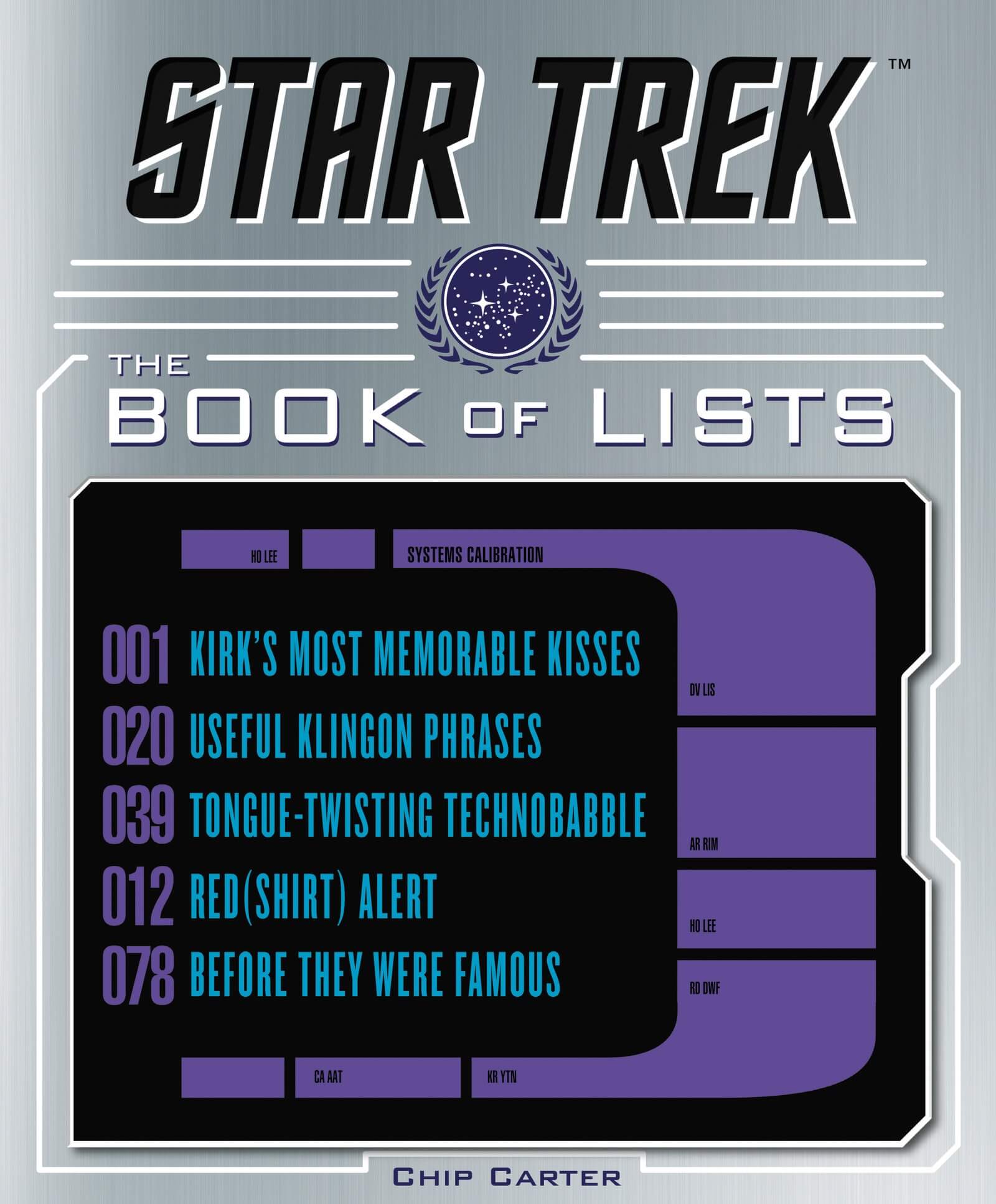 STAR TREK BOOK OF LISTS STARBURST Magazine