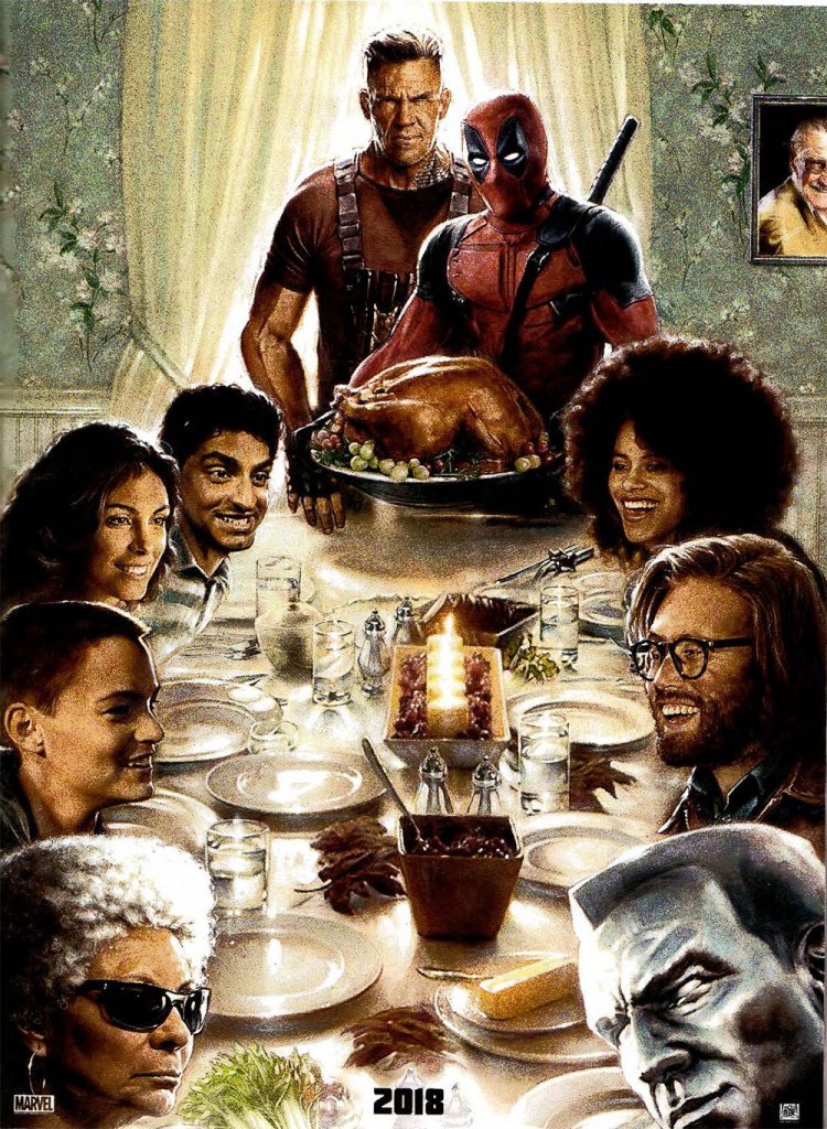 Deadpool 2 Thanksgiving Poster