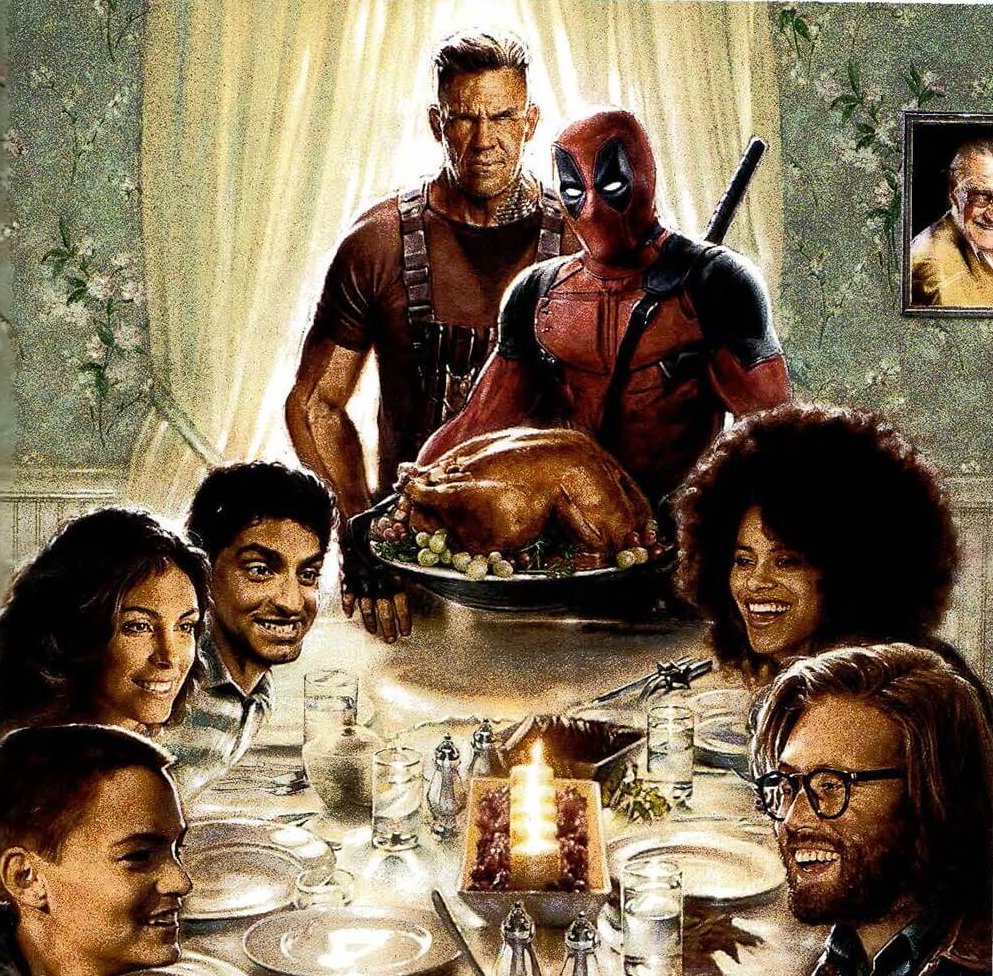 Deadpool 2 Thanksgiving Poster