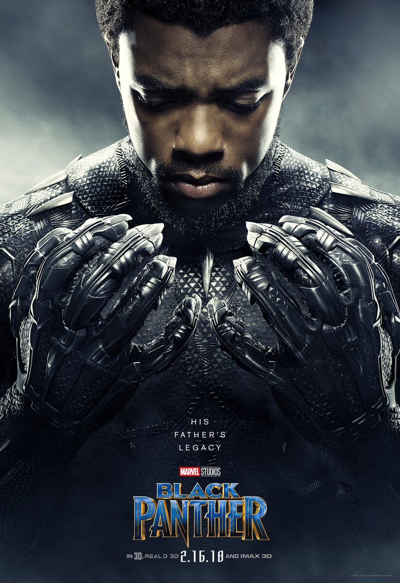 T'Challa Chadwick Boseman Black Panther