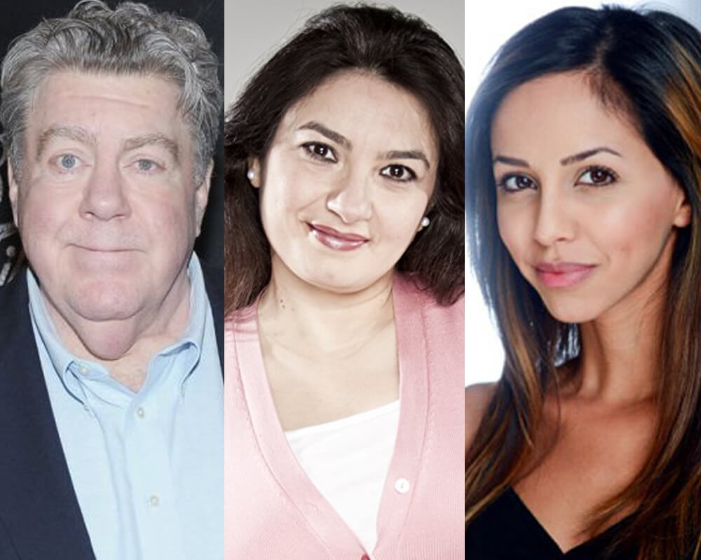 George Wendt, Zenobia Shroff, Gia Sandhu, The Greatest American Hero