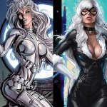 Silver Sable Black Cat