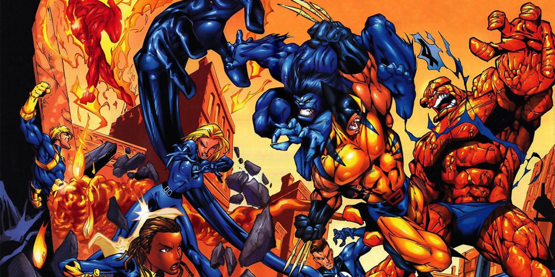 X-Men and Fantastic Four