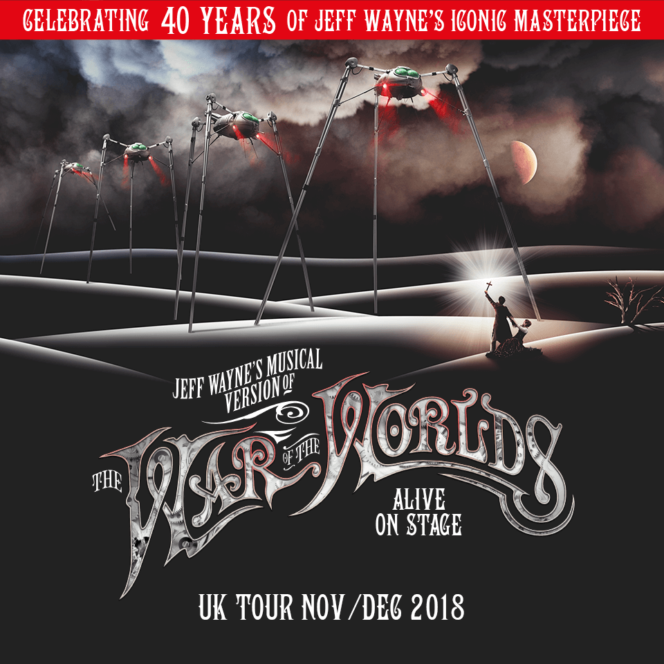 Cast Announced for 40th Anniversary Tour of Jeff Wayne