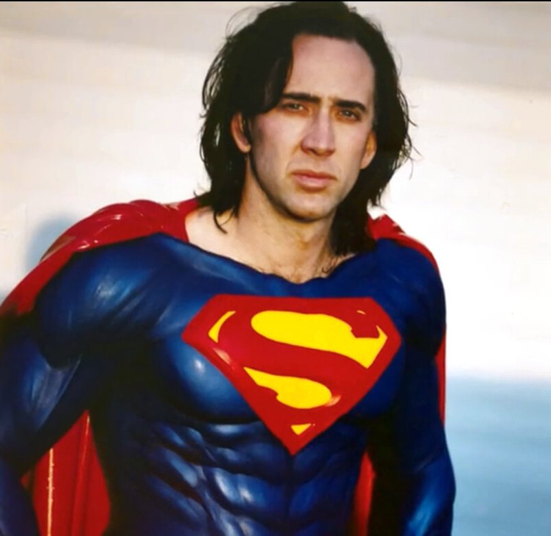 Nicolas Cage Superman