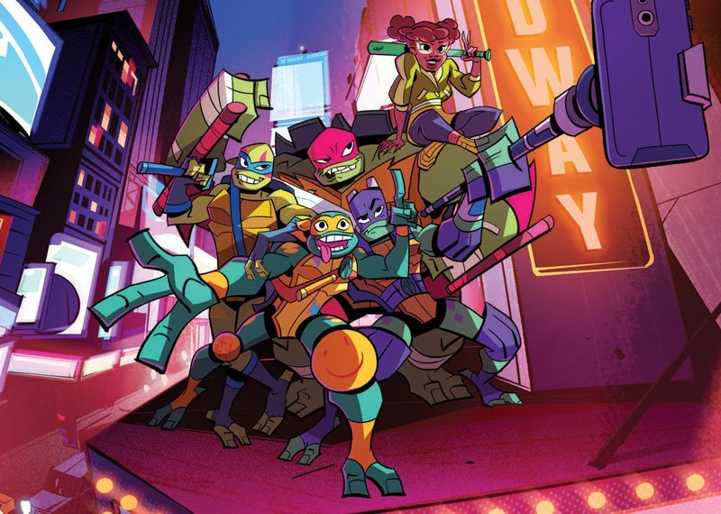 RISE OF THE TEENAGE MUTANT NINJA TURTLES