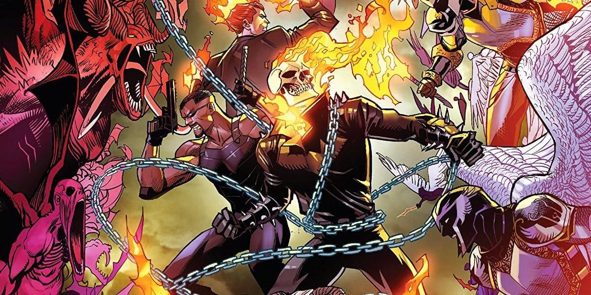 Blade Ghost Rider Marvel