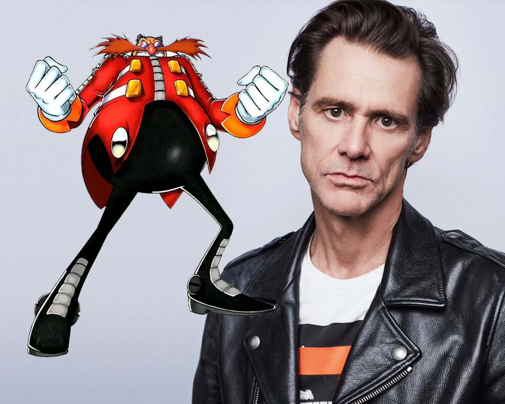 Jim Carrey Robotnik Sonic