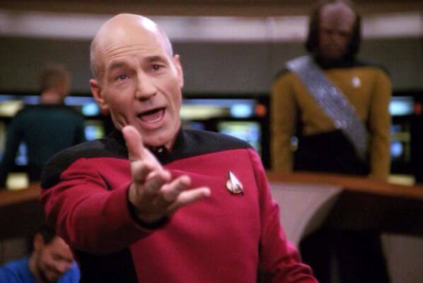Patrick Stewart Captain Picard
