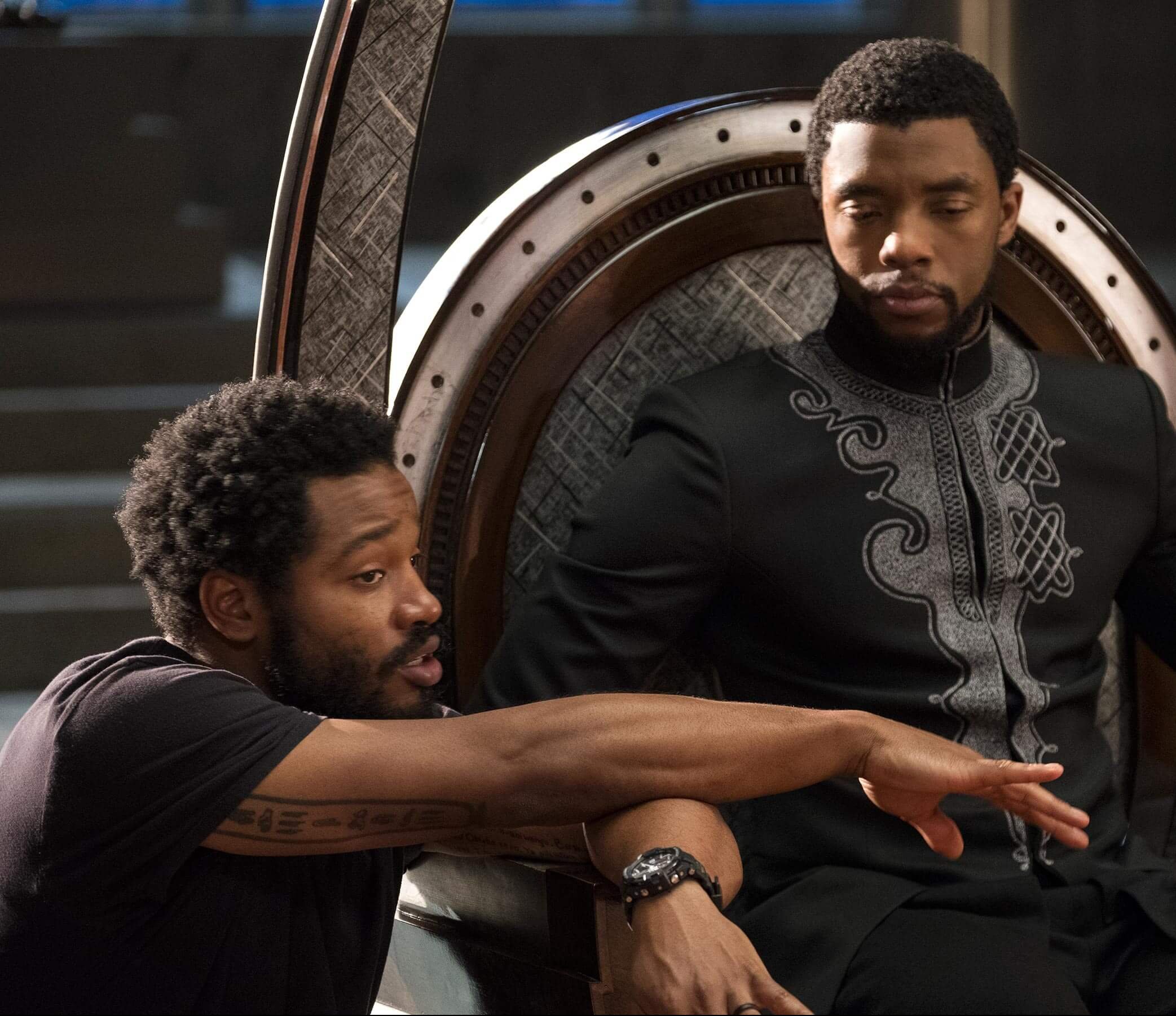Ryan Coogler Chadwick Boseman Black Panther