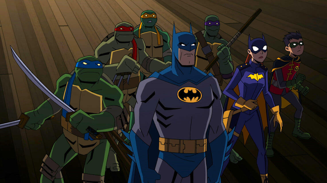 Batman vs Teenage Mutant Ninja Turtles