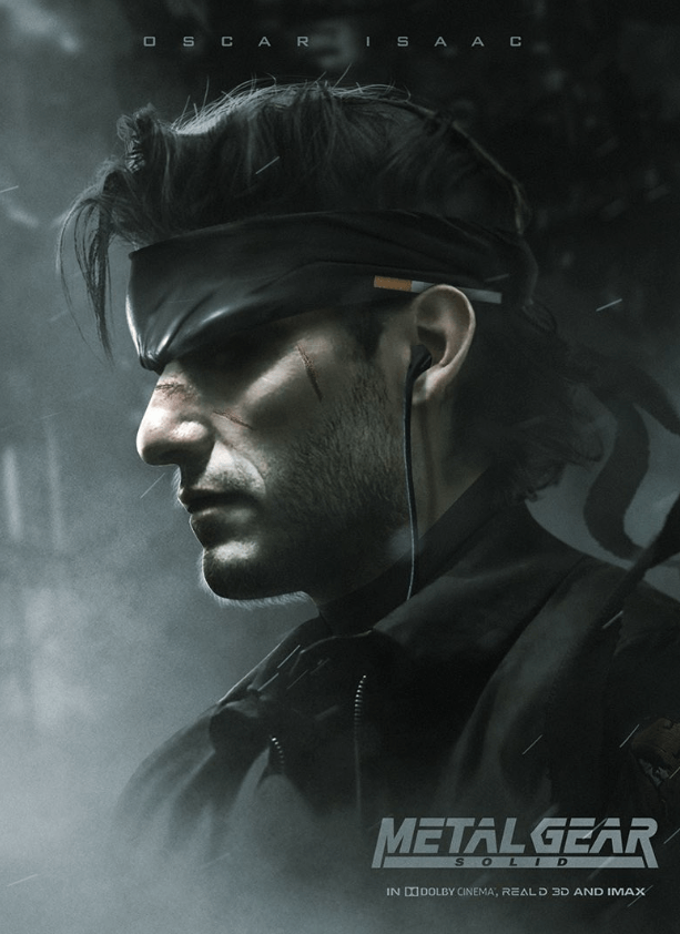 Metal Gear Solid Oscar Isaac