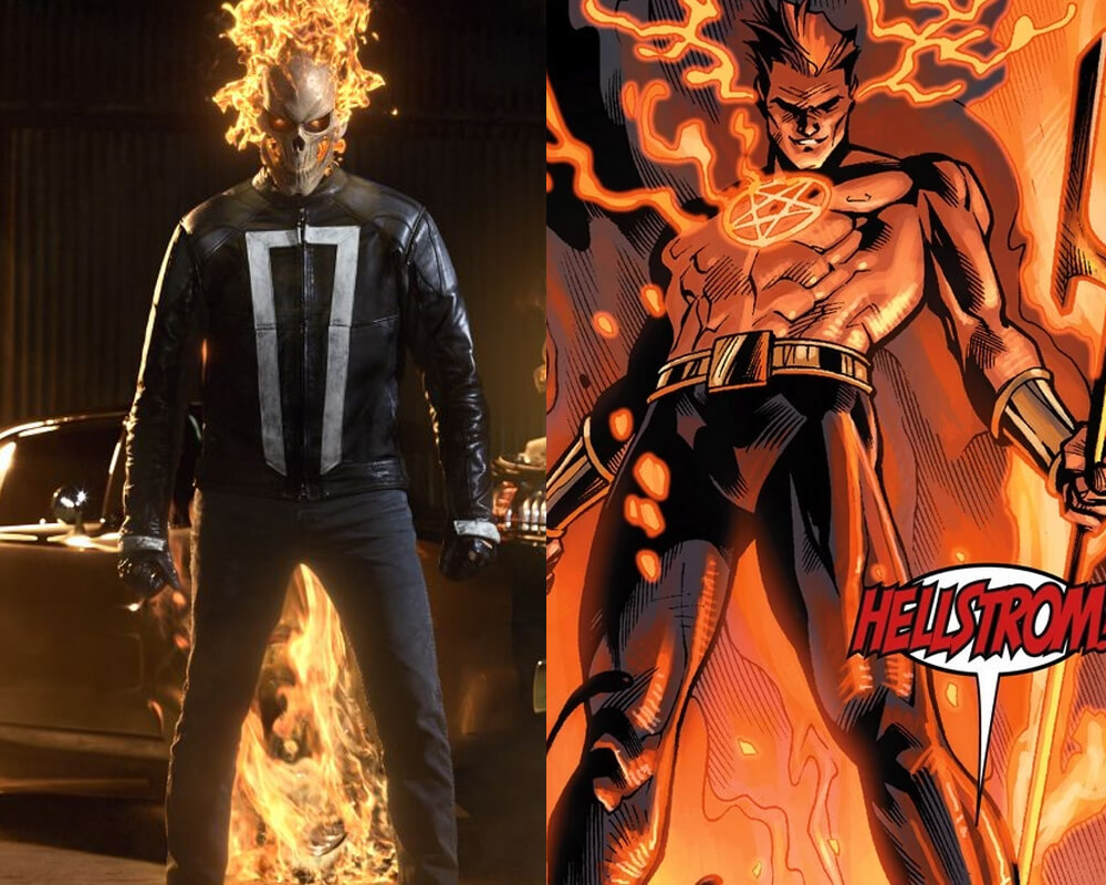 Ghost Rider Helstrom Marvel