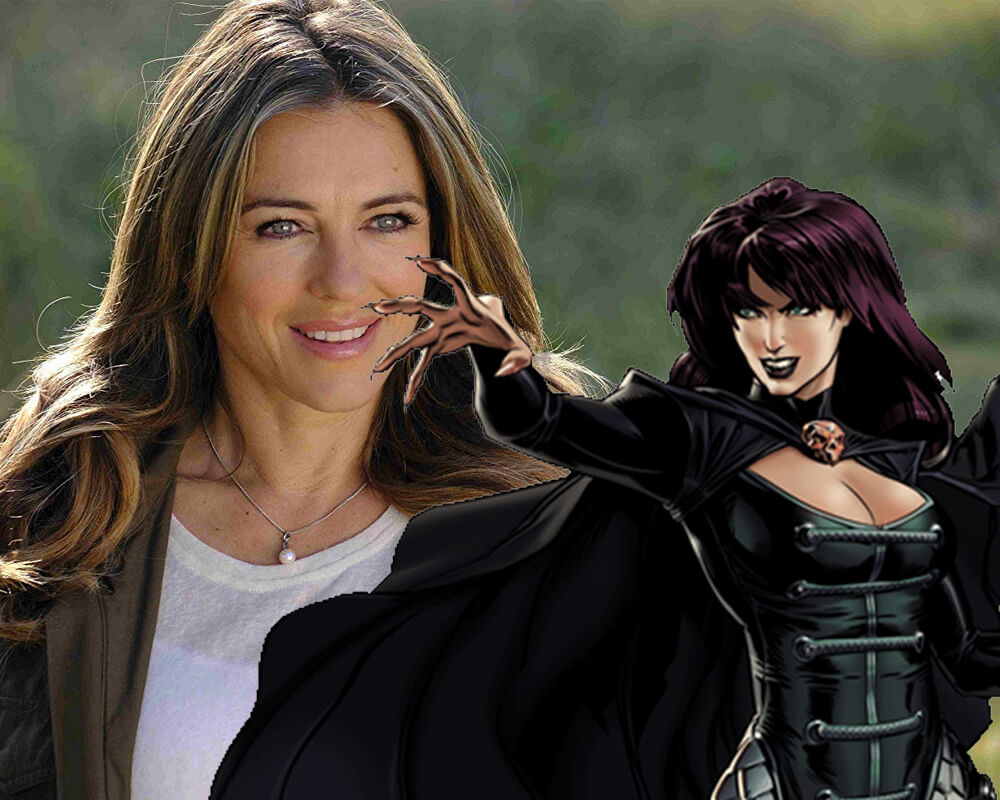 Elizabeth Hurley Morgan le Fay Marvel's Runaways