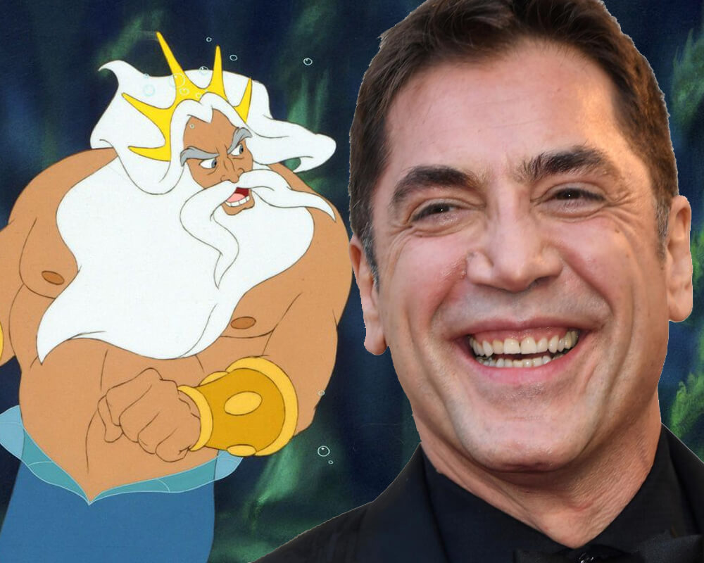 King Triton Javier Bardem The Little Mermaid