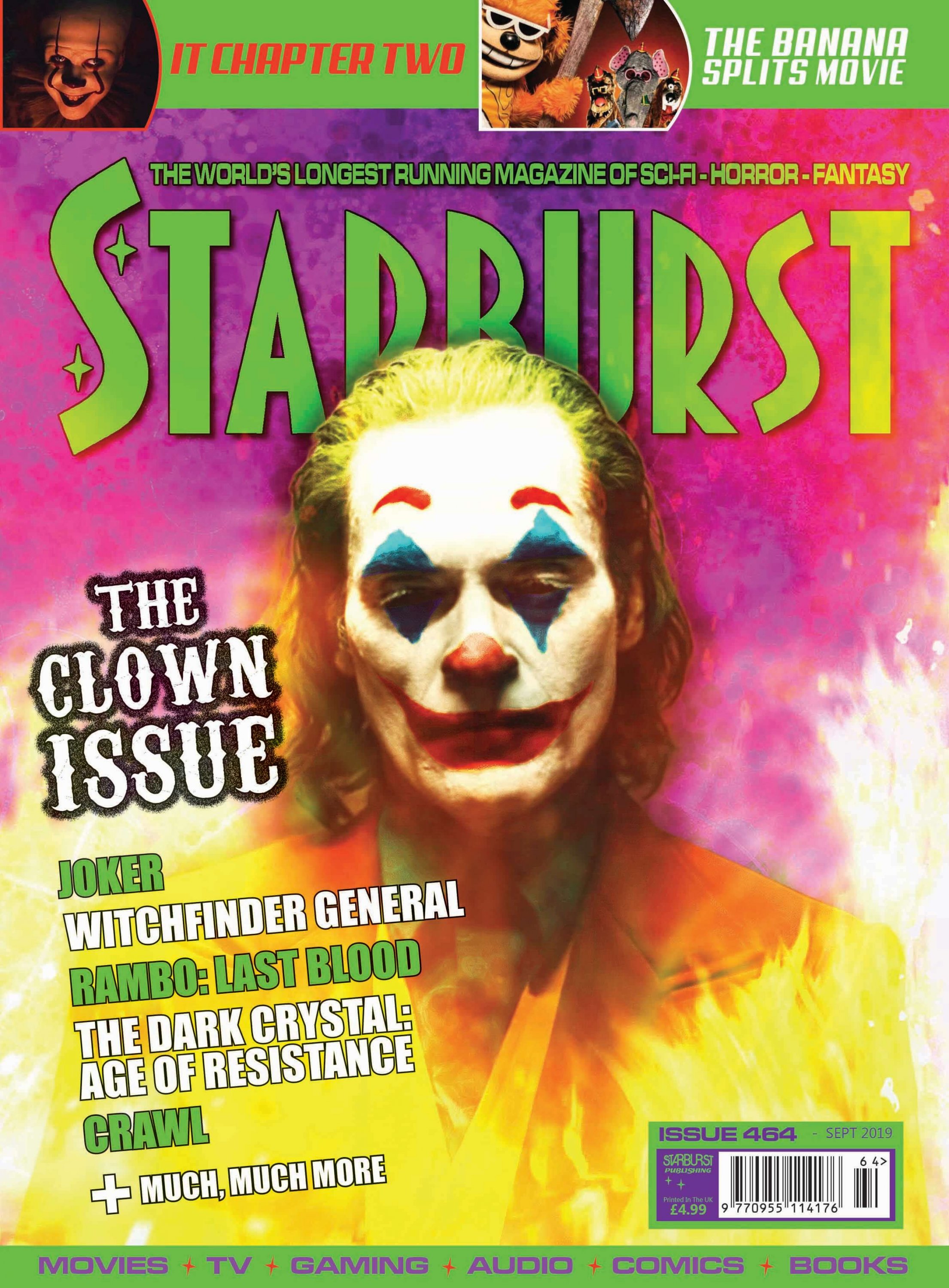Out Now - Issue 464 - STARBURST Magazine