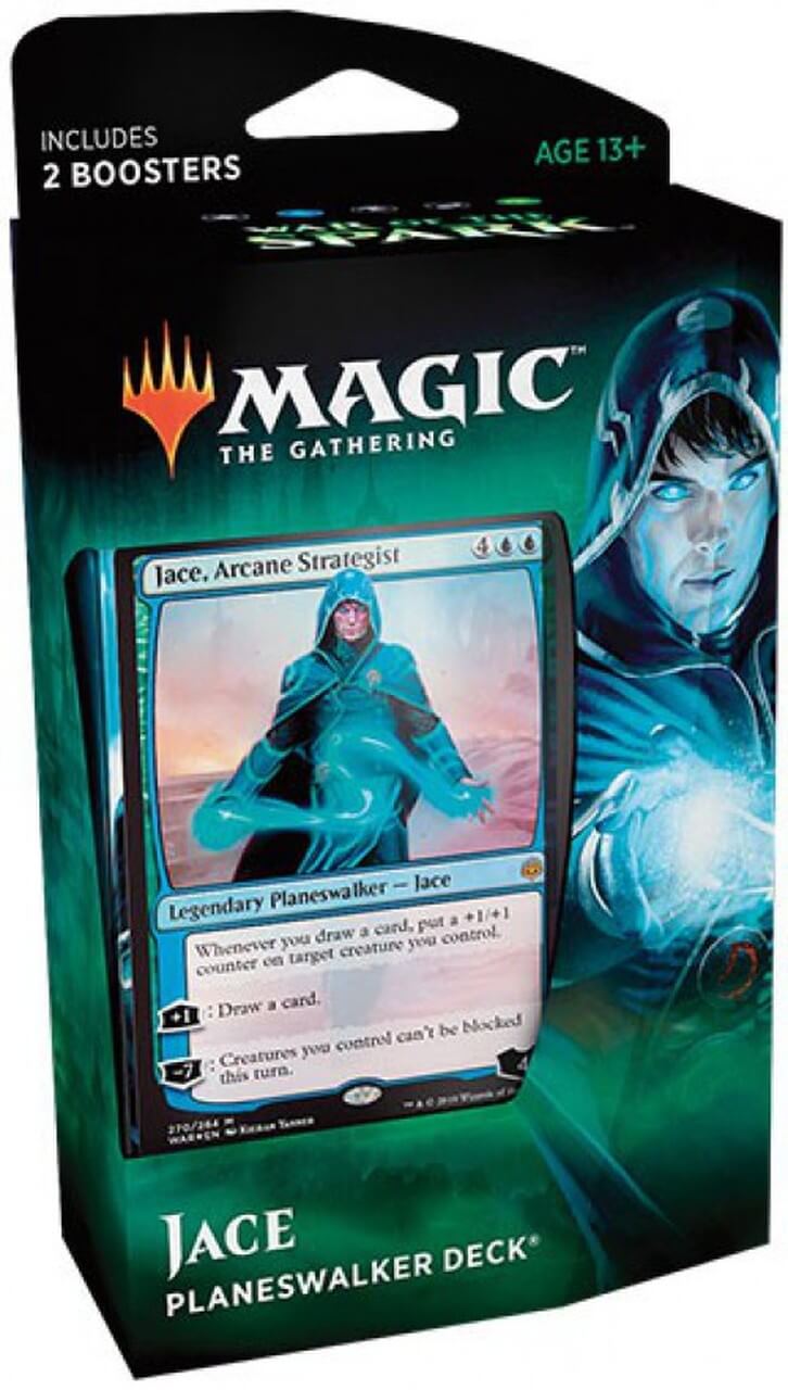 WAR OF THE SPARK PLANESWALKER DECK JACE STARBURST Magazine
