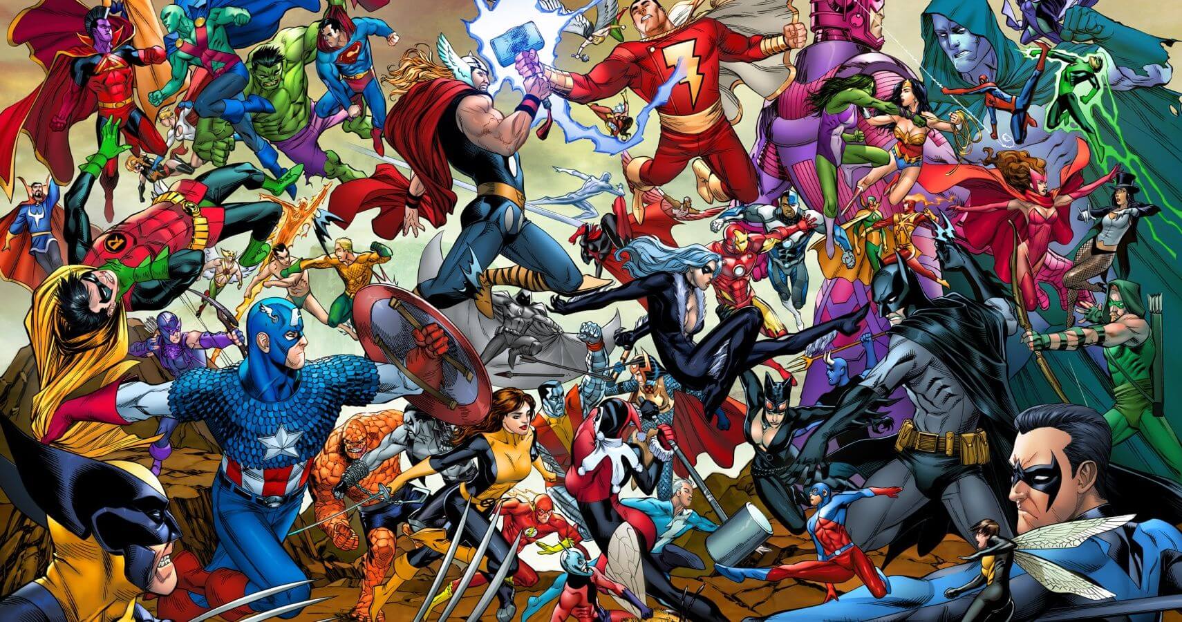 Marvel Comics DC Comics