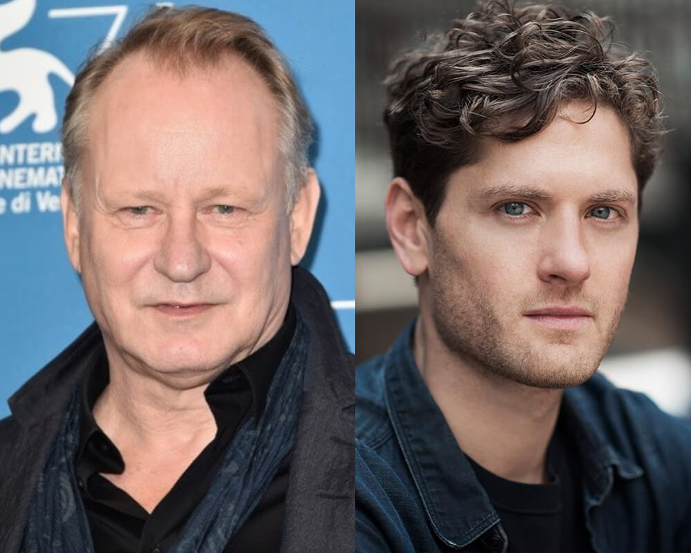 Stellan Skarsgard and Kyle Soller