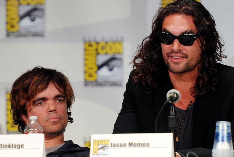 Peter Dinklage and Jason Momoa