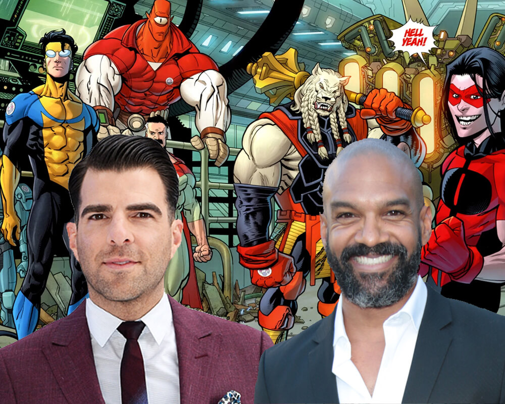 Zachary Quinto and Khary Payton Join the Cast of Invincible