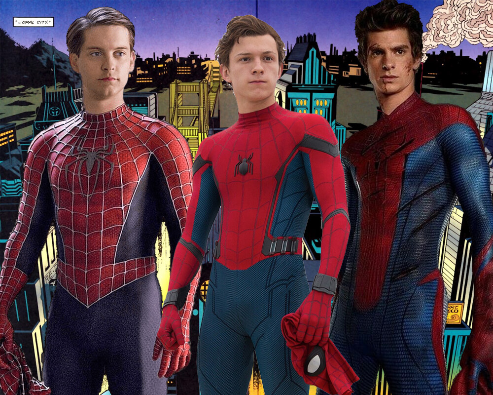 Andrew Garfield Tobey Maguire Tom Holland