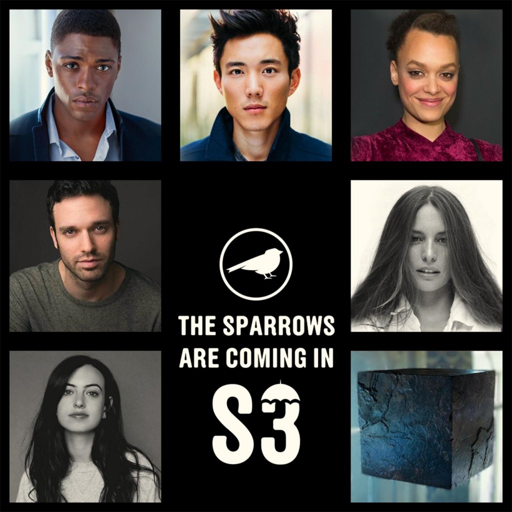 sparrow academy cast umbrella academy netflix