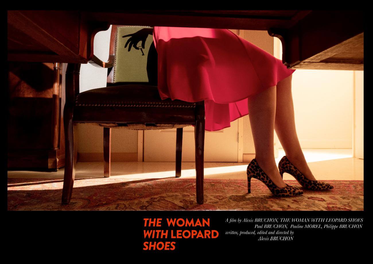 woman leopard
