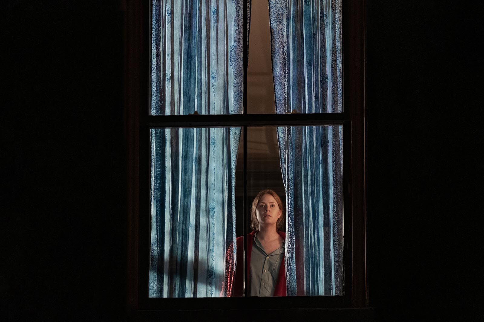 woman window trailer
