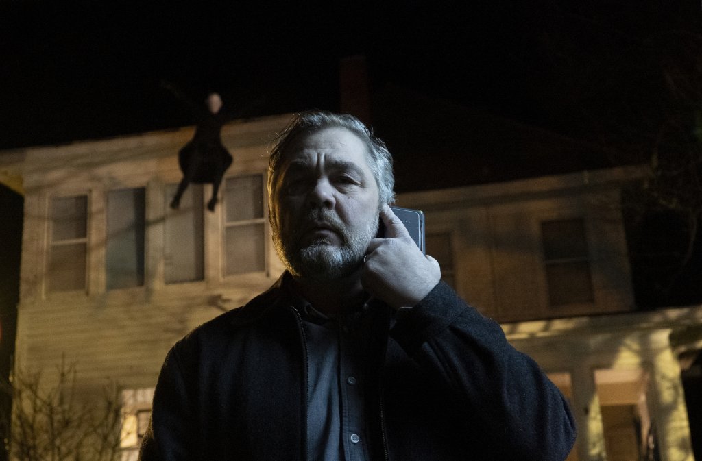 Mark Kelly as Bob Fedder in the horror JAKOB’S WIFE , a RLJE Films and Shudder release, directed by Travis Stevens