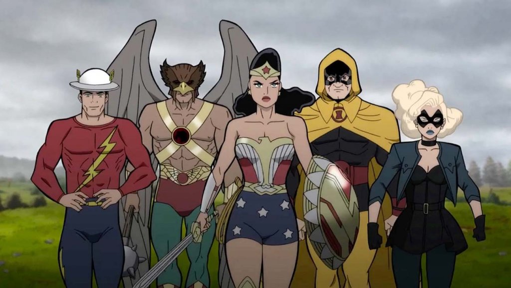 Justice Society World War II in DC Universe Animated Movies, starring Matt Bomer and Stana Katic 