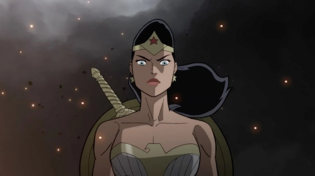 Justice Society World War II in DC Universe Animated Movies, starring Stana Katic as Diana Prince and Wonder Woman 