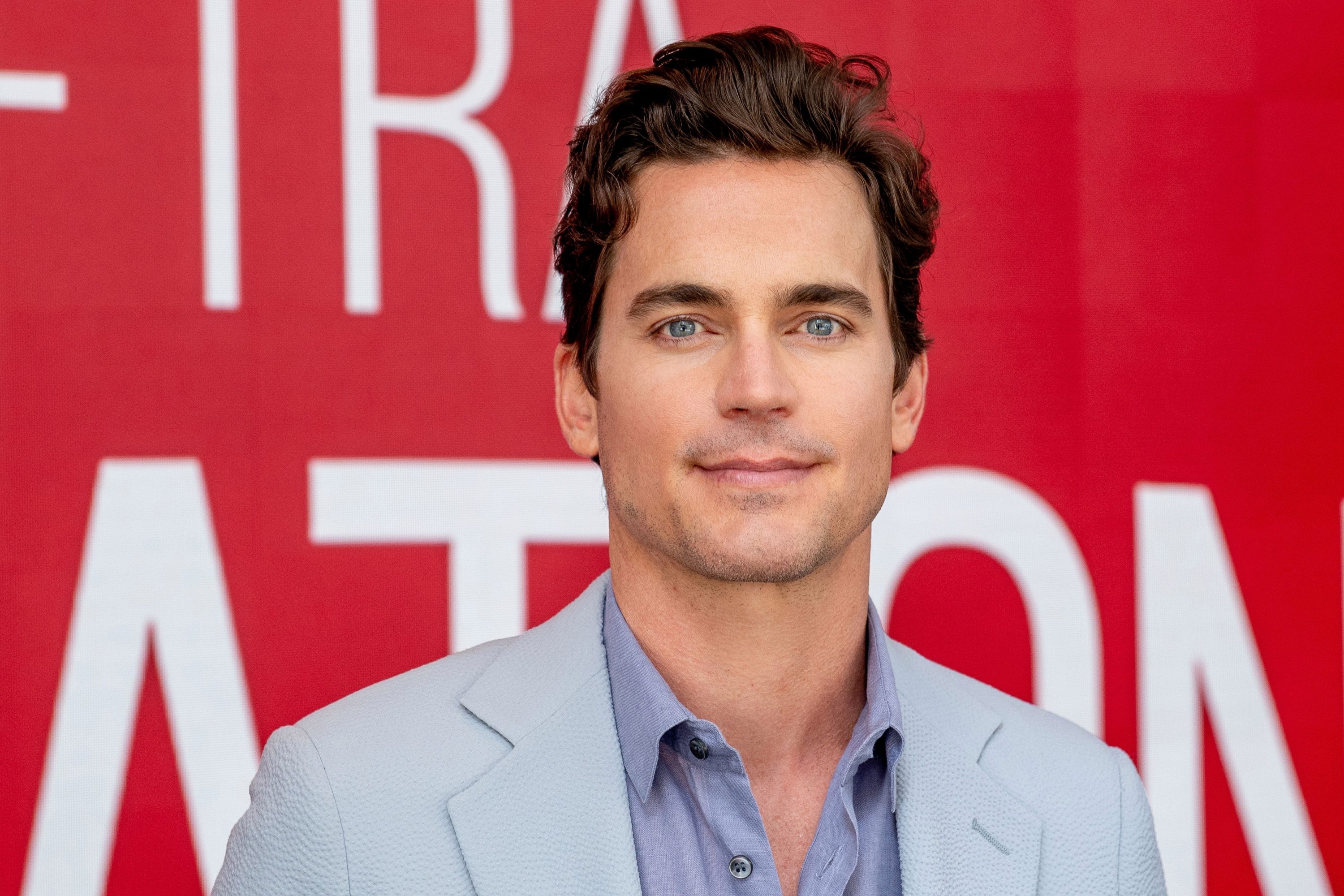 Getty Images. Justice Society: World War II star Matt Bomer voices Barry Allen/The Flash