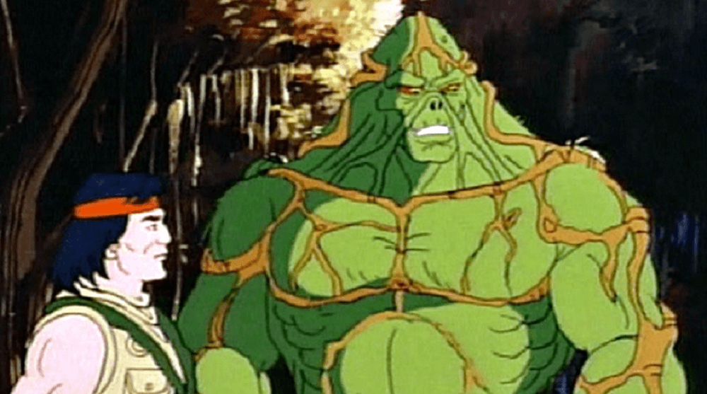 1990 telephemera Swamp Thing