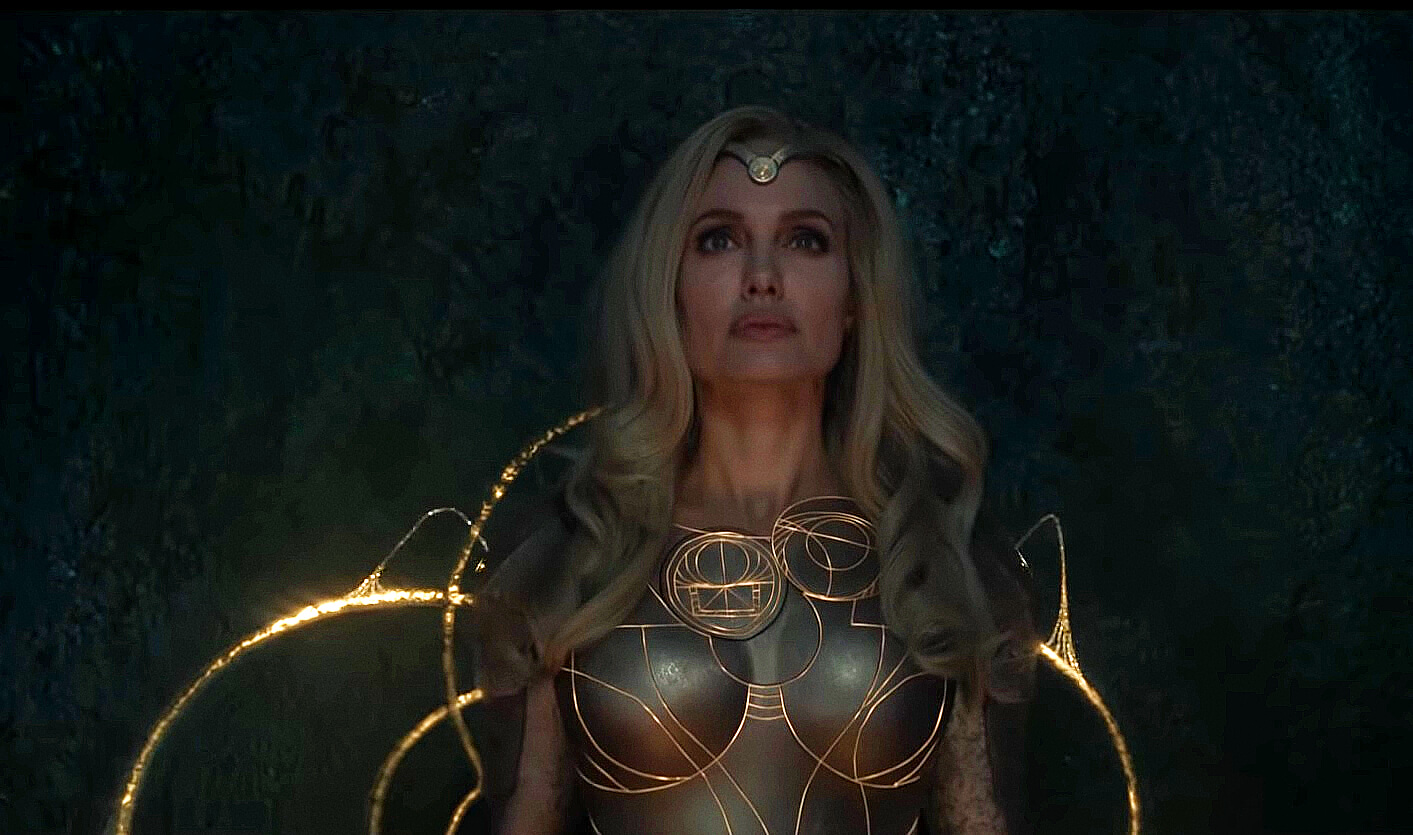 First Eternals trailer for MCU Phase Four shows Angelina Jolie superhero costume