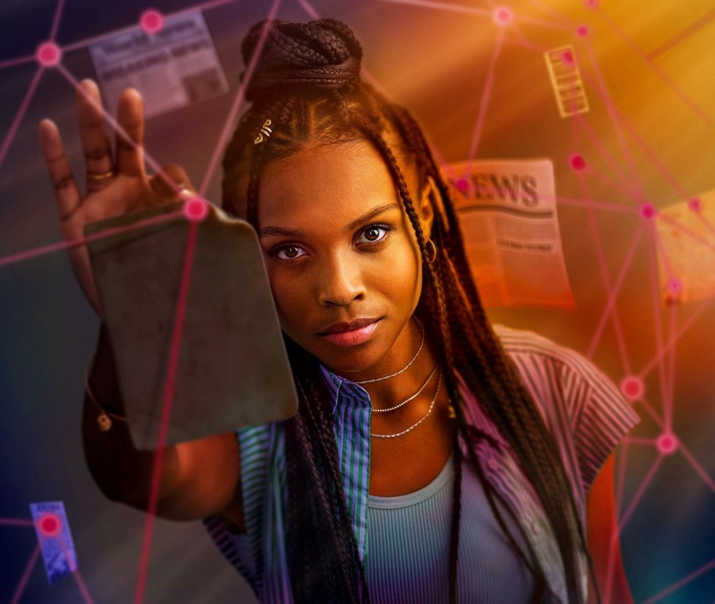 First look image at The CW show Naomi, created by Ava DuVernay and starring Kaci Walfall