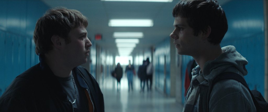 Emory Cohen and Dylan O'Brien in Flashback