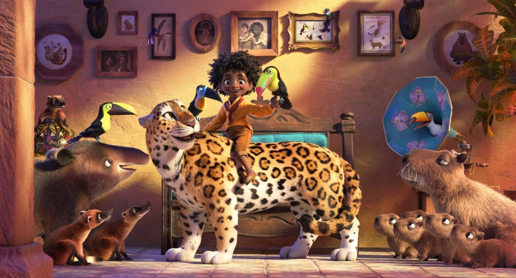 In Walt Disney Animation Studios’ “Encanto,” Antonio may be shy, but his huge heart is his biggest asset—rivaled only by his newly received magical ability to communicate with animals. 