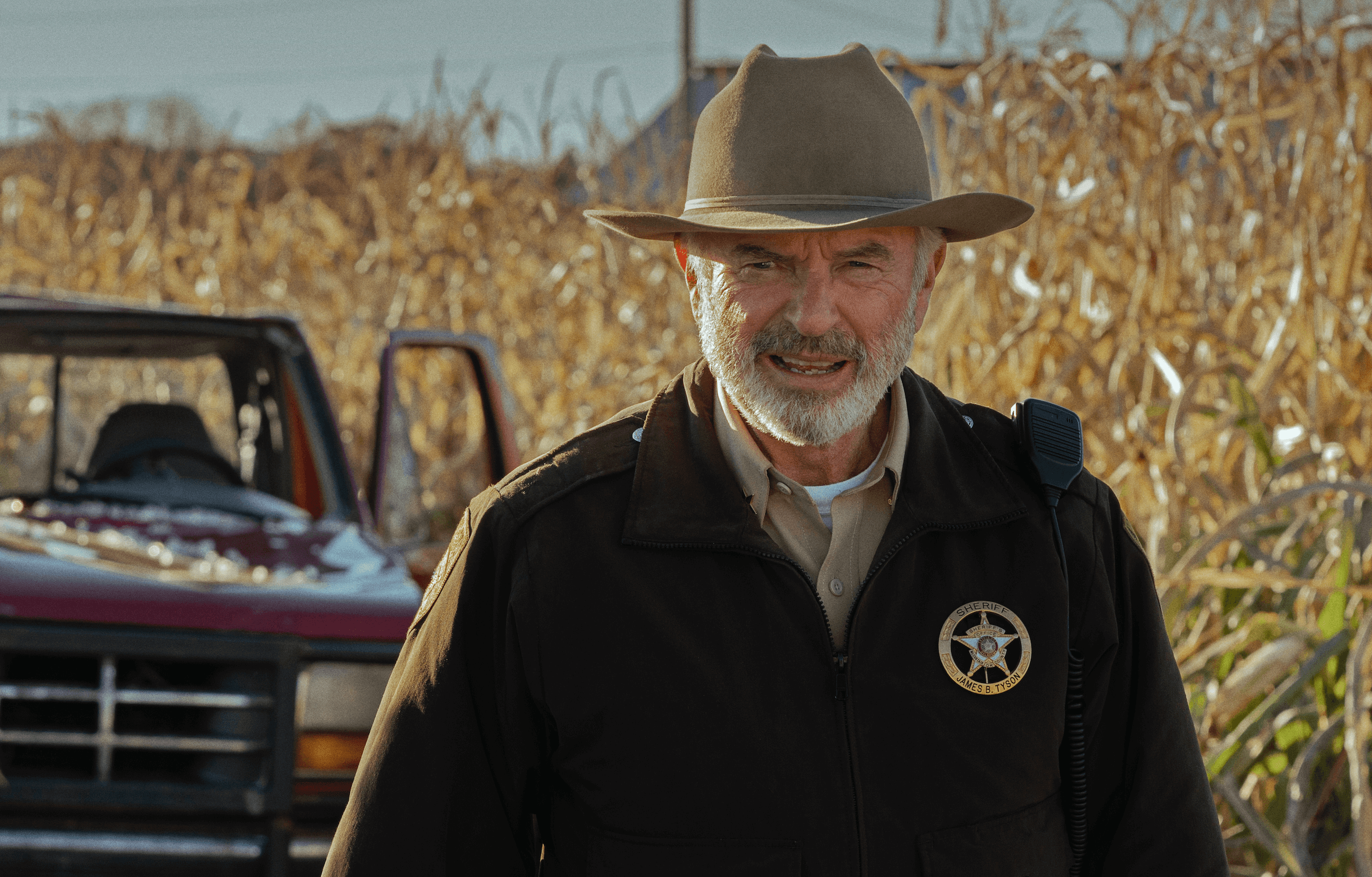 Sam Neill stars as rural American law enforcement in Invasion series, renewed for Invasion season 2