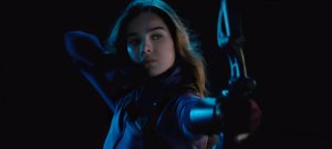 Hailee Steinfeld as Kate Bishop in Disney+ series Hawkeye