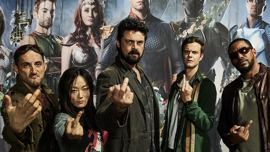 Karl Urban and Jack Quaid promotional image for The Boys series