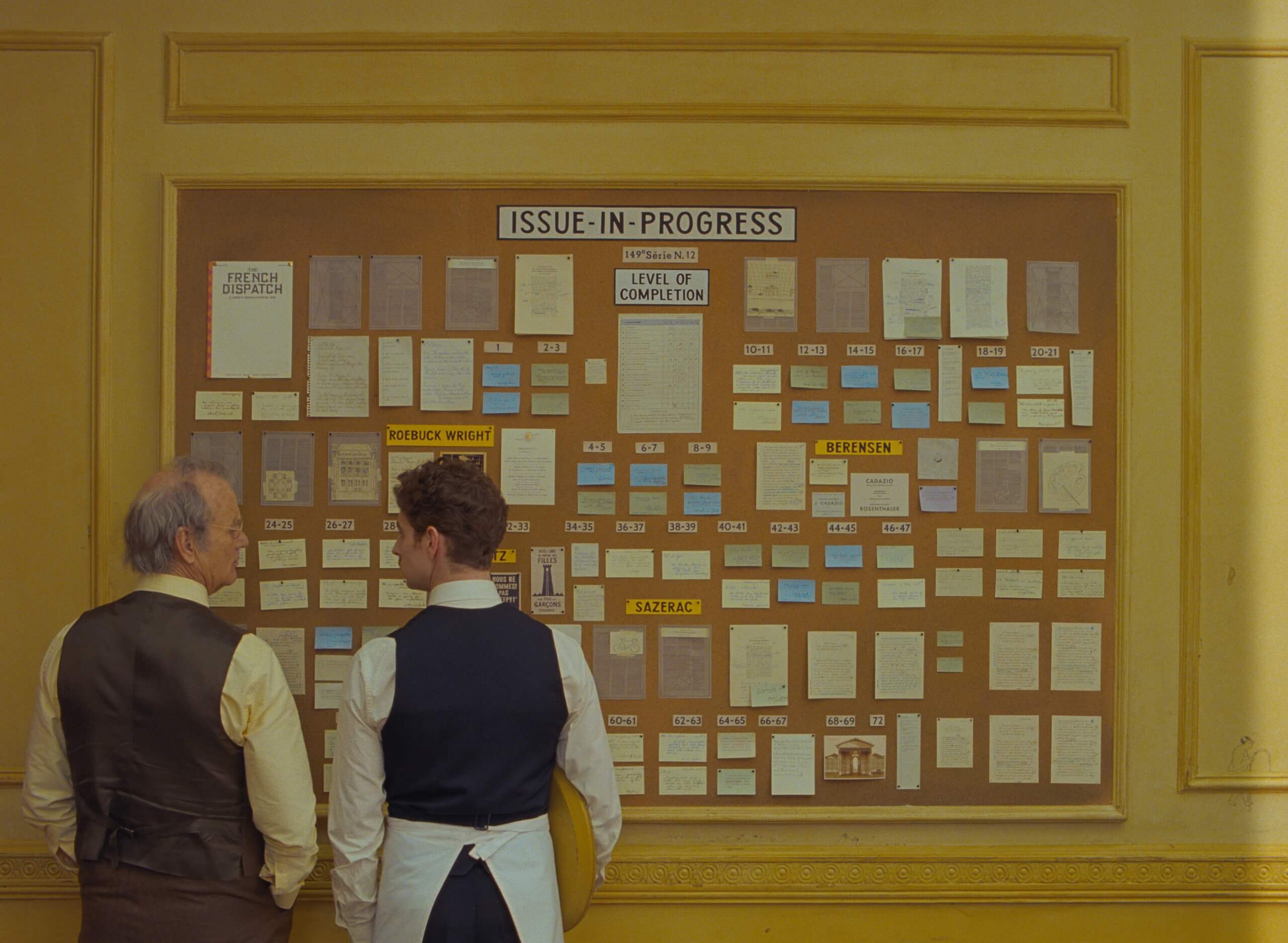 Bill Murray in The French Dispatch
