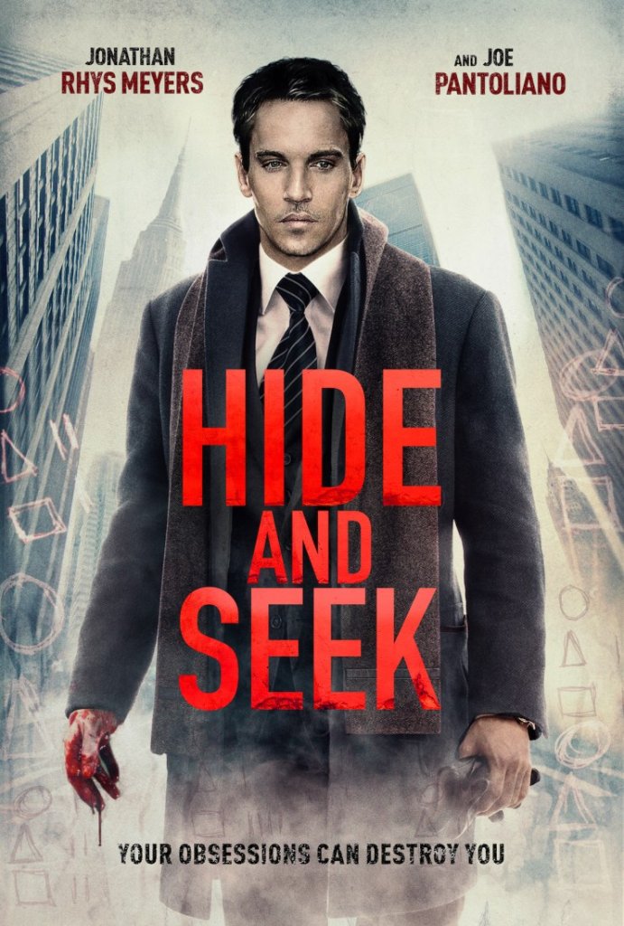 Hide and Seek poster featuring Jonathan Rhys Meyers