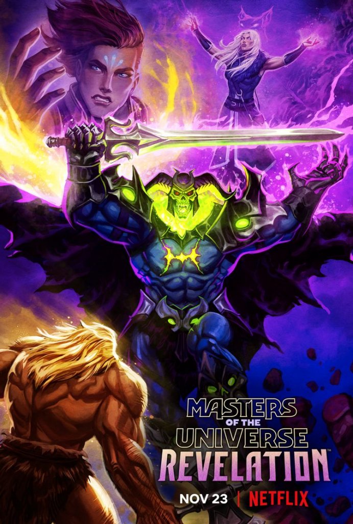 Masters of the Universe: Revelation Part 2 poster including Netflix release date
