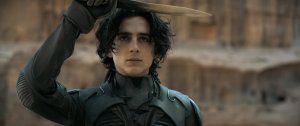 Timothee Chalamet as Paul Atreides in Dune 2021